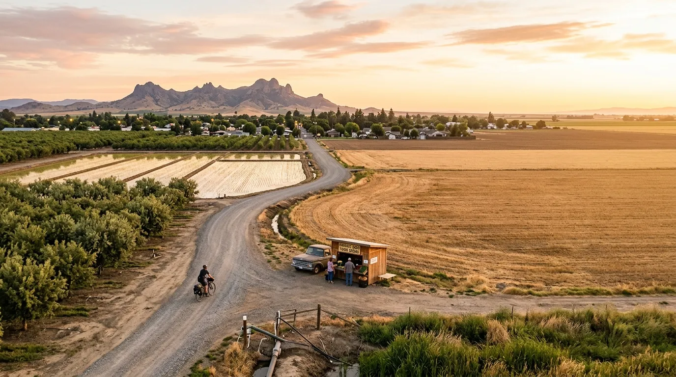 Agricultural landscapes local communities and the Sutter Buttes representing life across Sutter County California